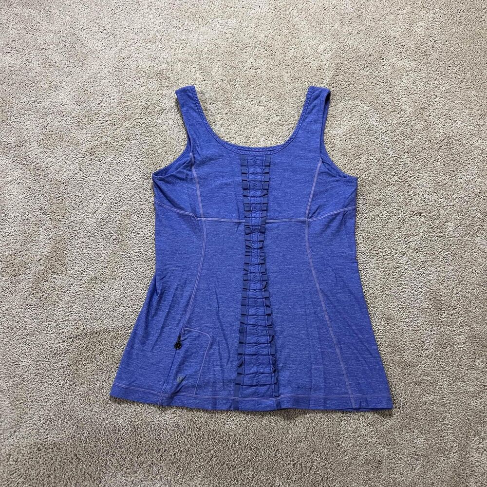 lululemon athletica Heathered Blue Tank Top
